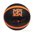 gloeiende basketbalglow in het donker